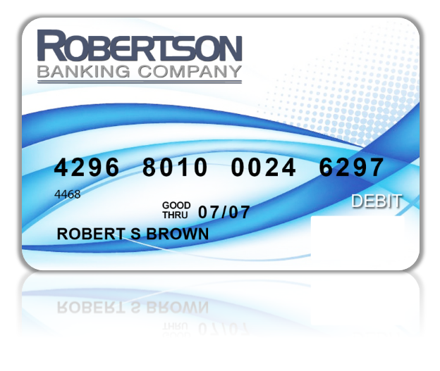 Robertson check card